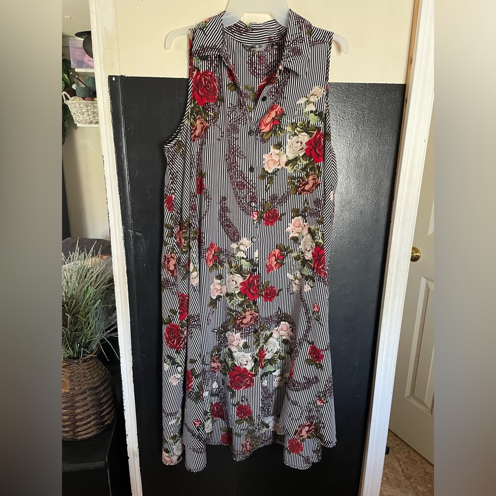 Floral tunic